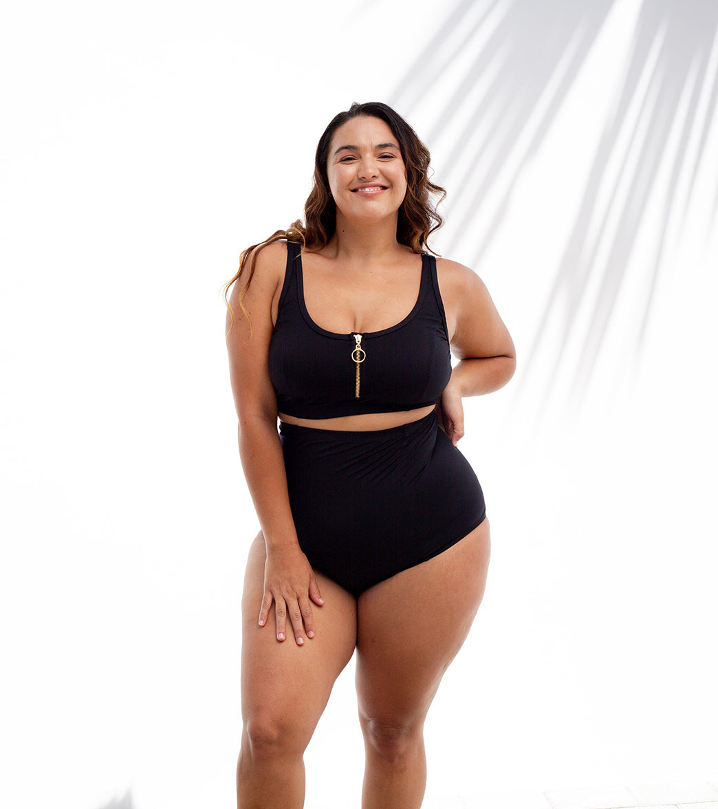 Artesands Woman's Plus Size Sculpt Michaelangelo High Waist Bikini Bottom