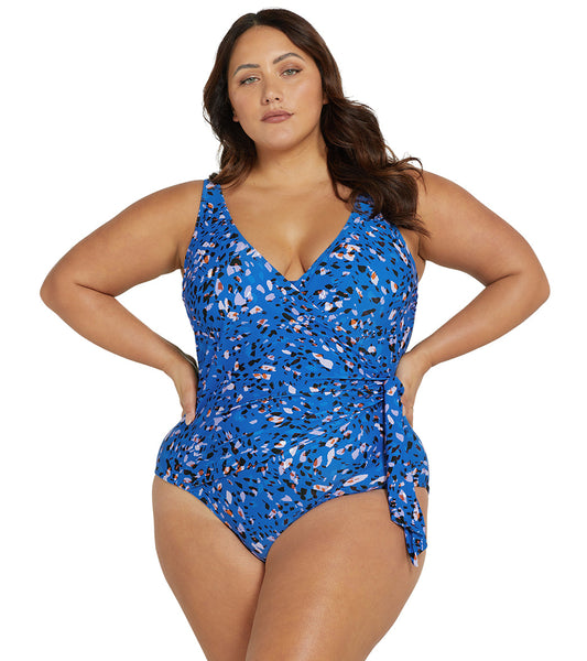 Artesands Woman's Plus Size Jaqua Hayes One Piece Swimsuit (D/DD Cup)