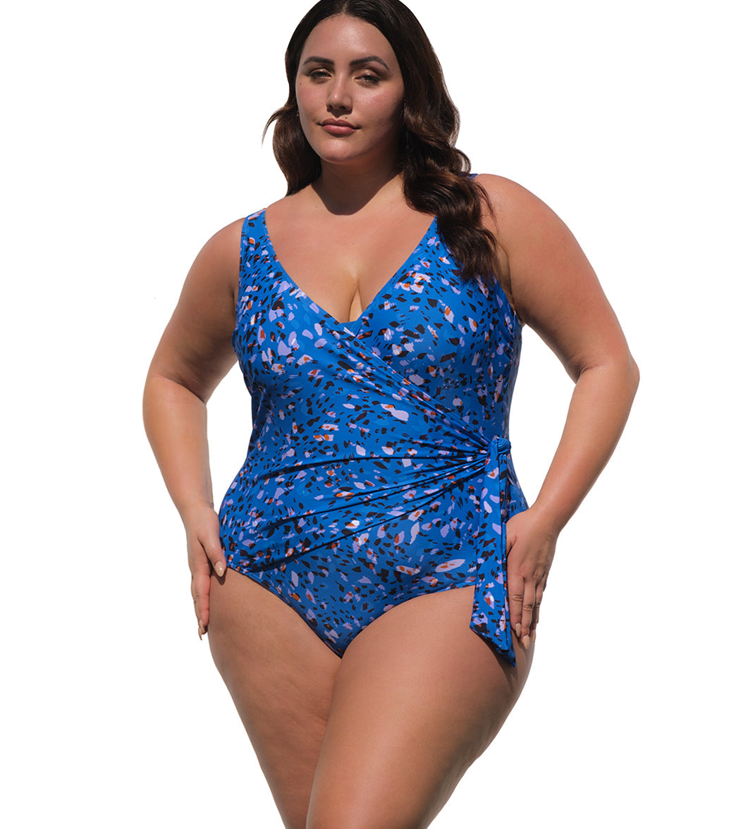 Artesands Woman's Plus Size Jaqua Hayes One Piece Swimsuit (D/DD Cup)