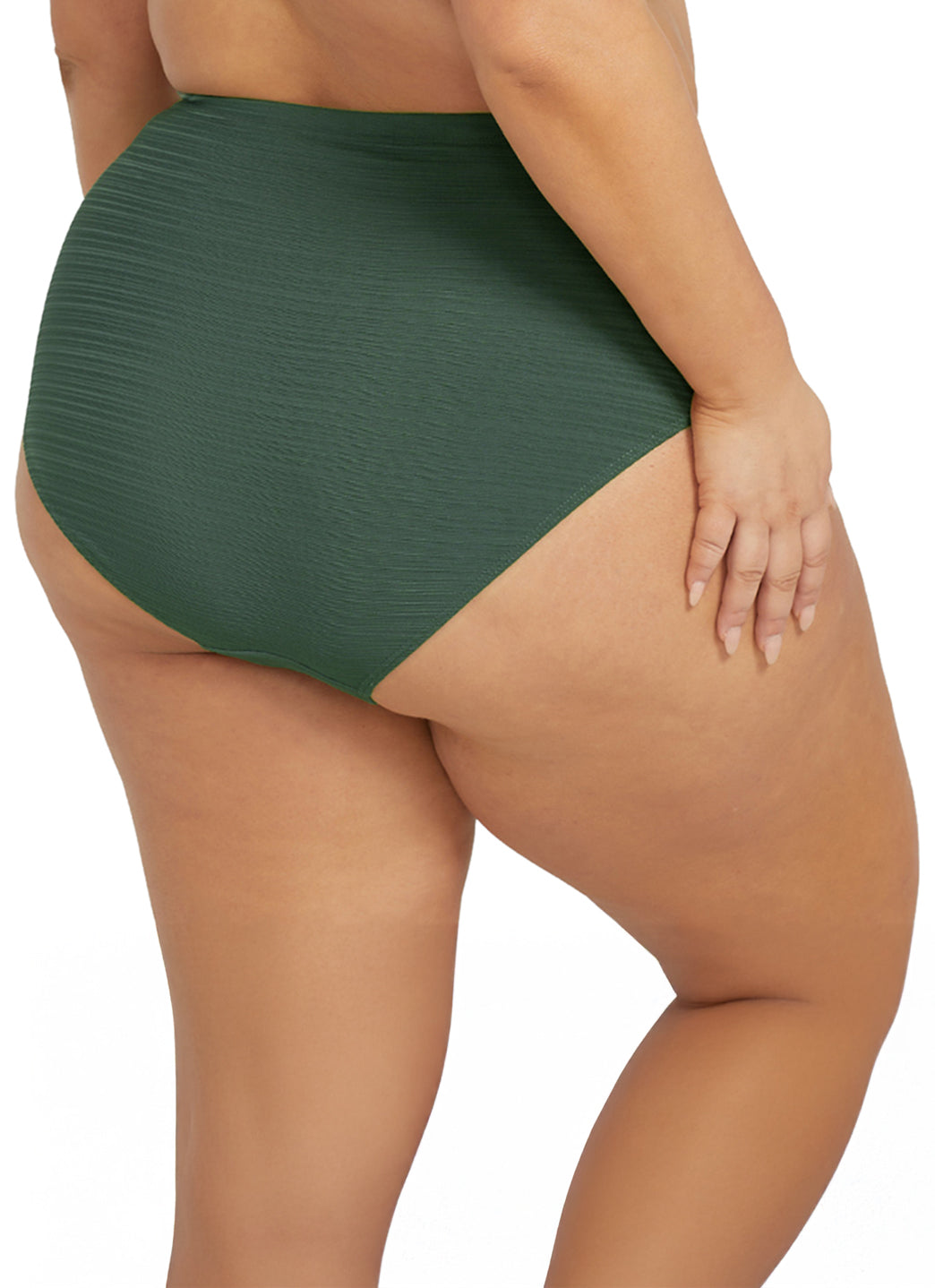 Artesands Woman's Plus Size Aria Olive Renoir Bikini Bottom