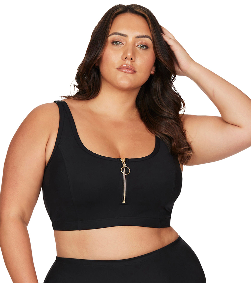 Artesands Woman's Plus Size Sculpt Fuseli Bikini Top