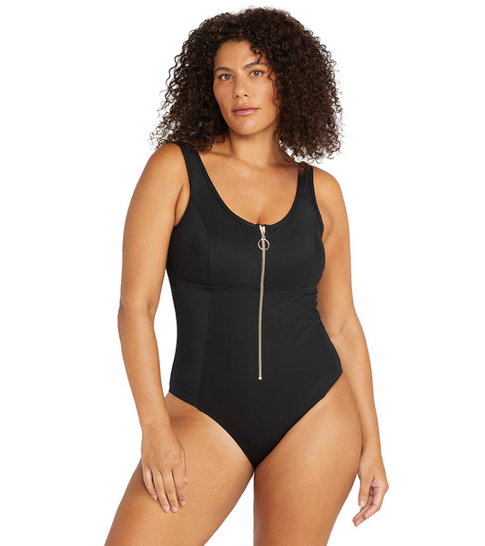 Artesands Woman's Plus Size Sculpt Fuseli One Piece Swimsuit