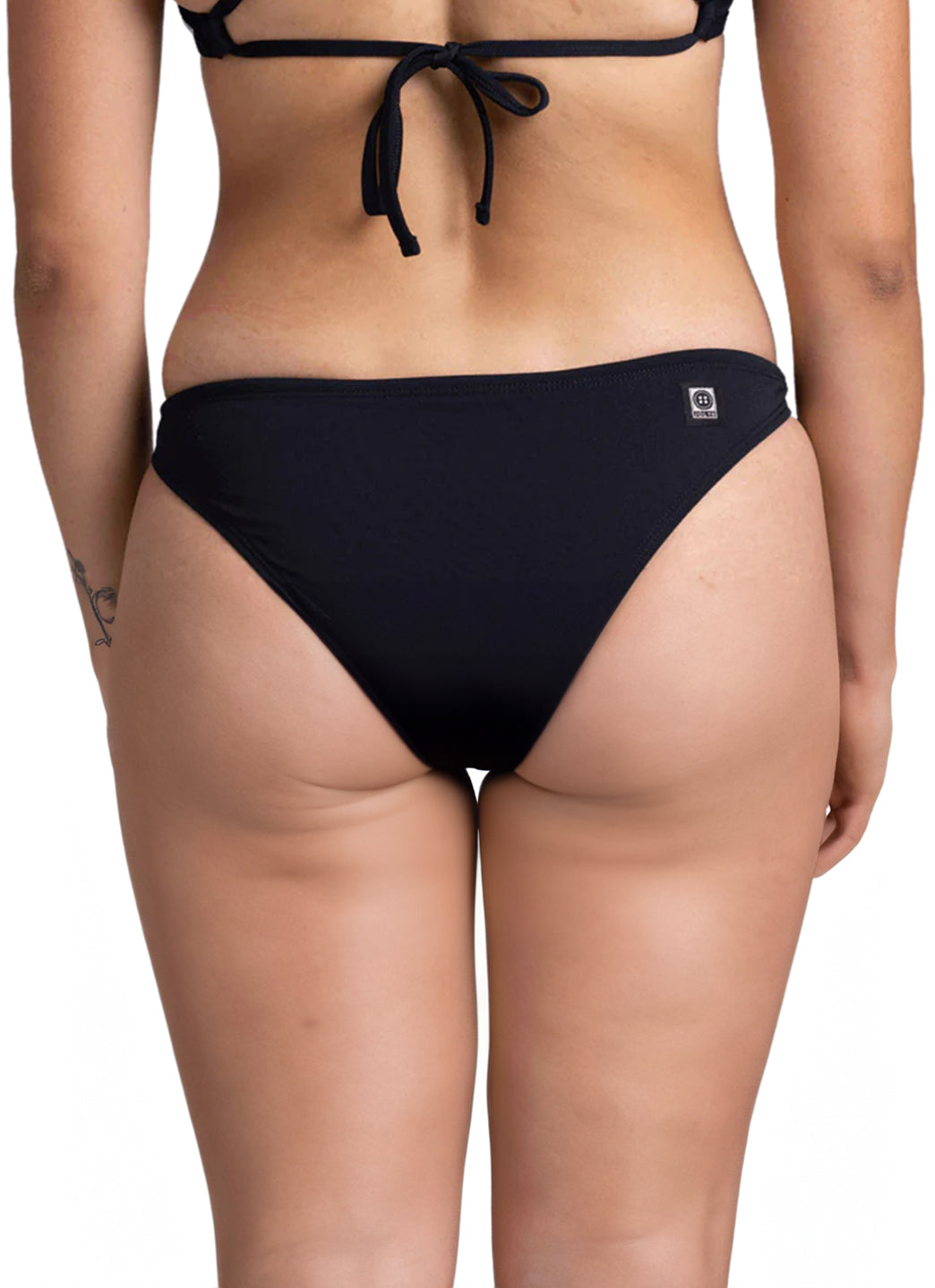 JOLYN Women's Solid Europe Bikini Bottom