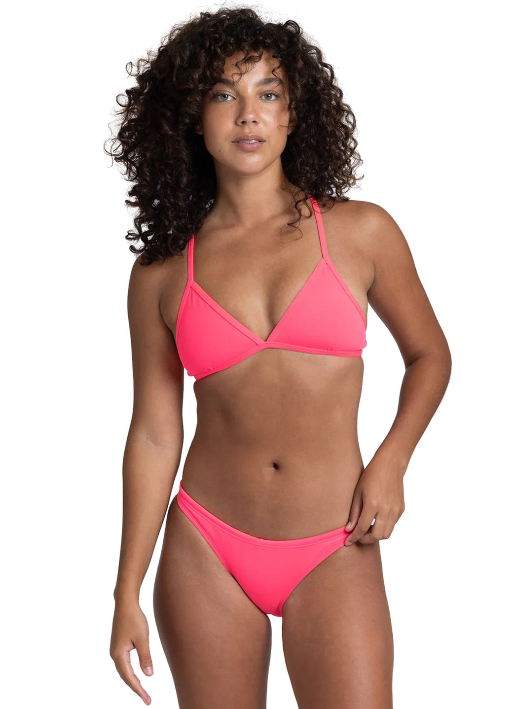 JOLYN Women's Solid Europe Bikini Bottom