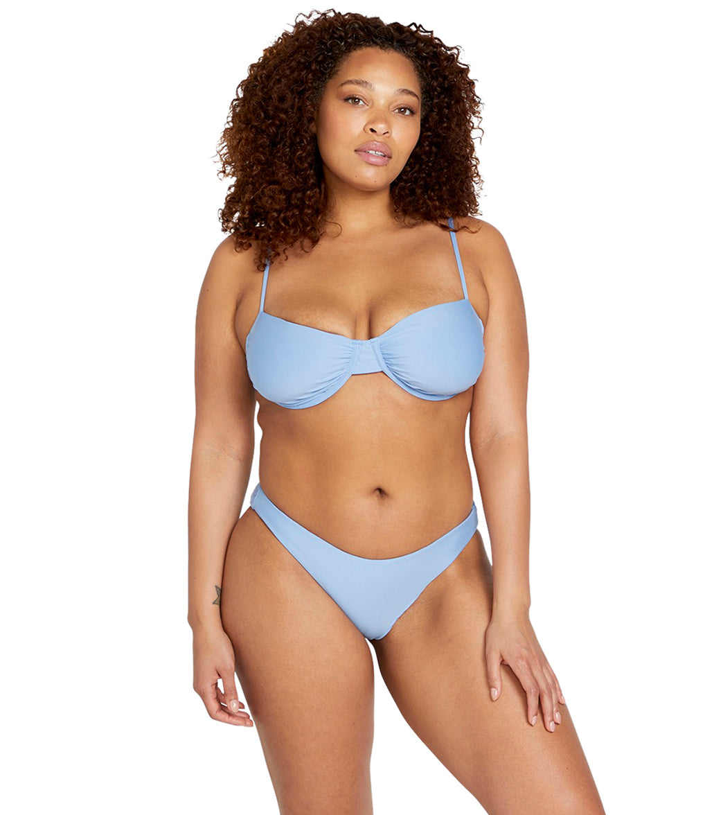 Volcom Women's Simply Seamless Full Bikini Bottom