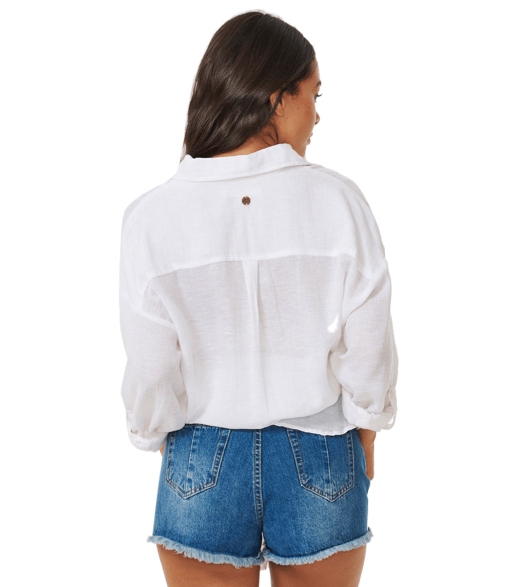 Rip Curl Women's Premium Surf Holiday Cover Up Shirt