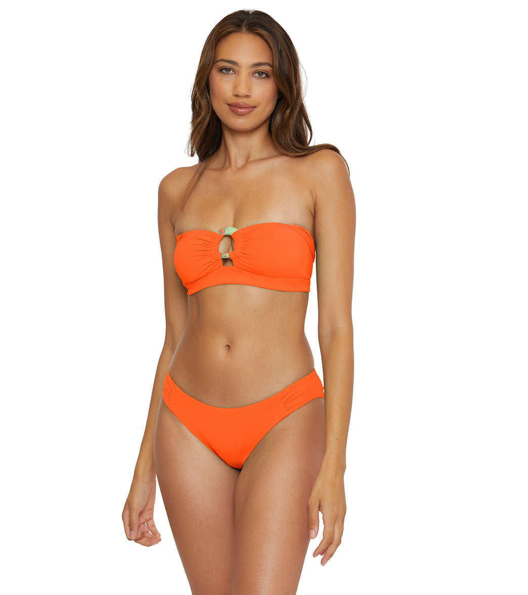 Becca Swim Women's Baja Mar Bandeau Bikini Top