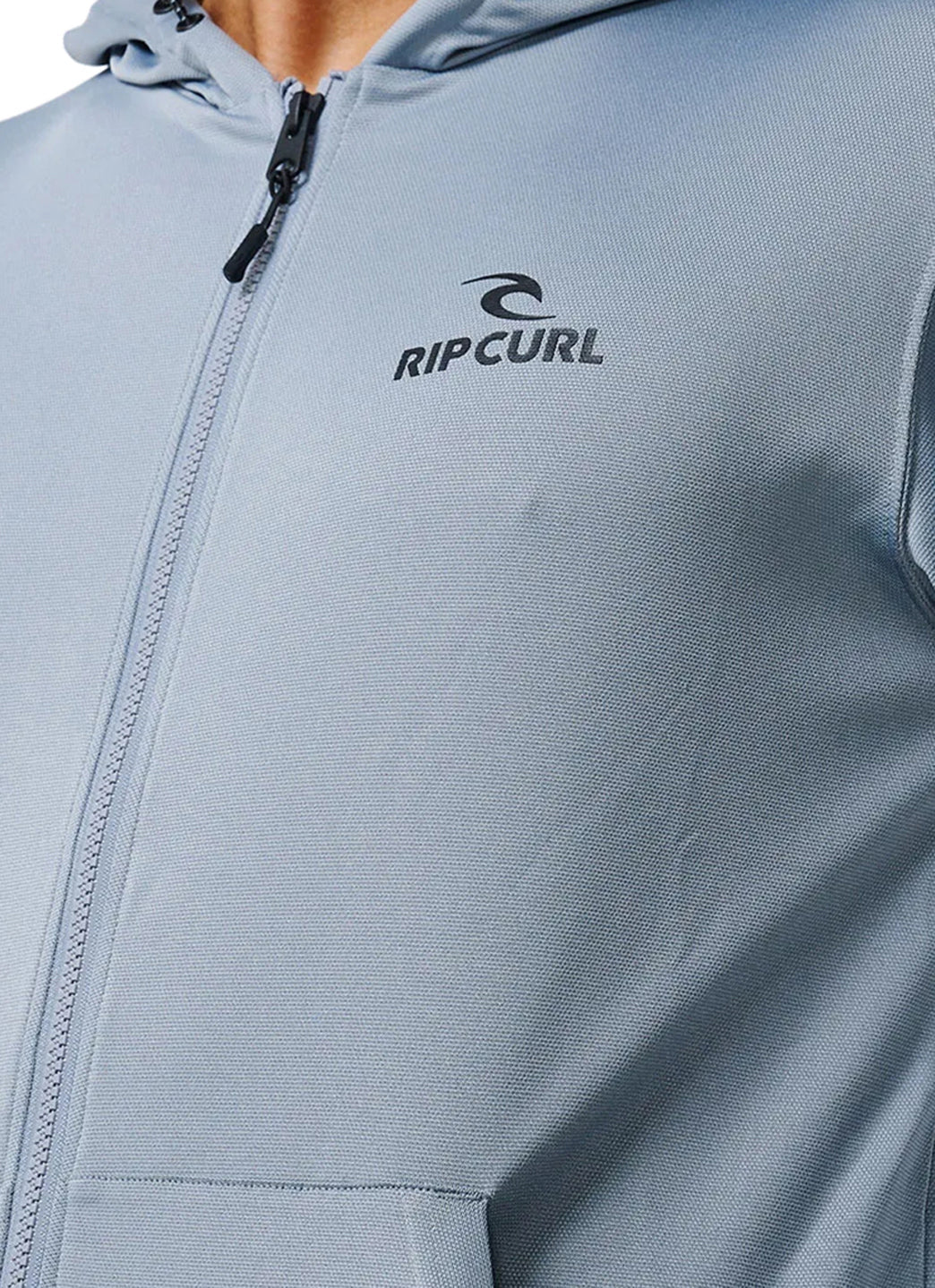 Rip Curl Men's Stack UPF 50 Zip Thru Hood Surf Shirt