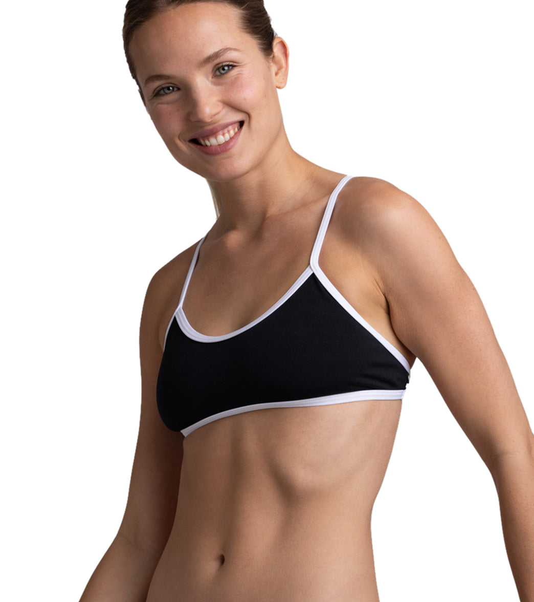 JOLYN Women's Jocelyn Contrast Bikini Top