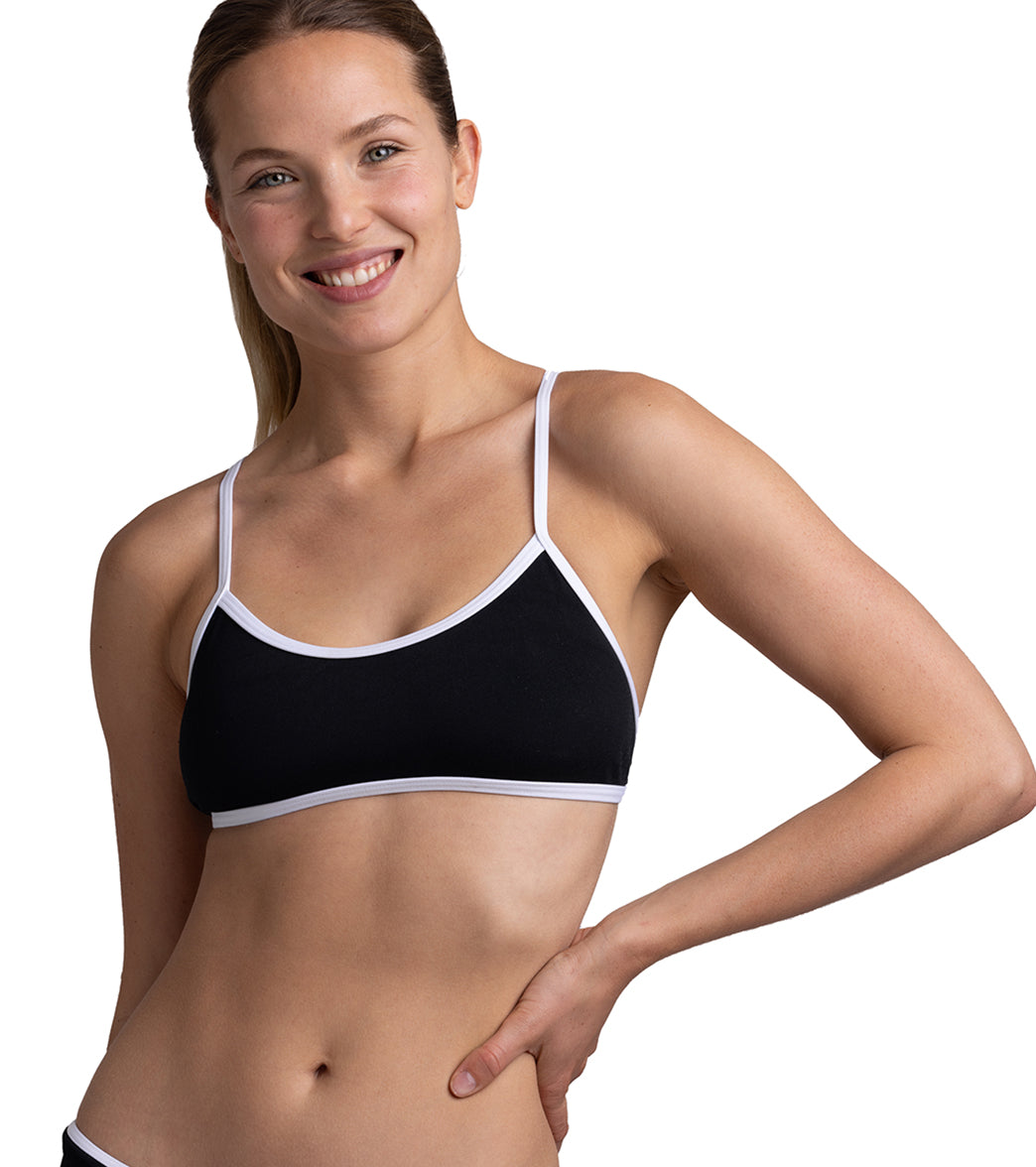 JOLYN Women's Jocelyn Contrast Bikini Top