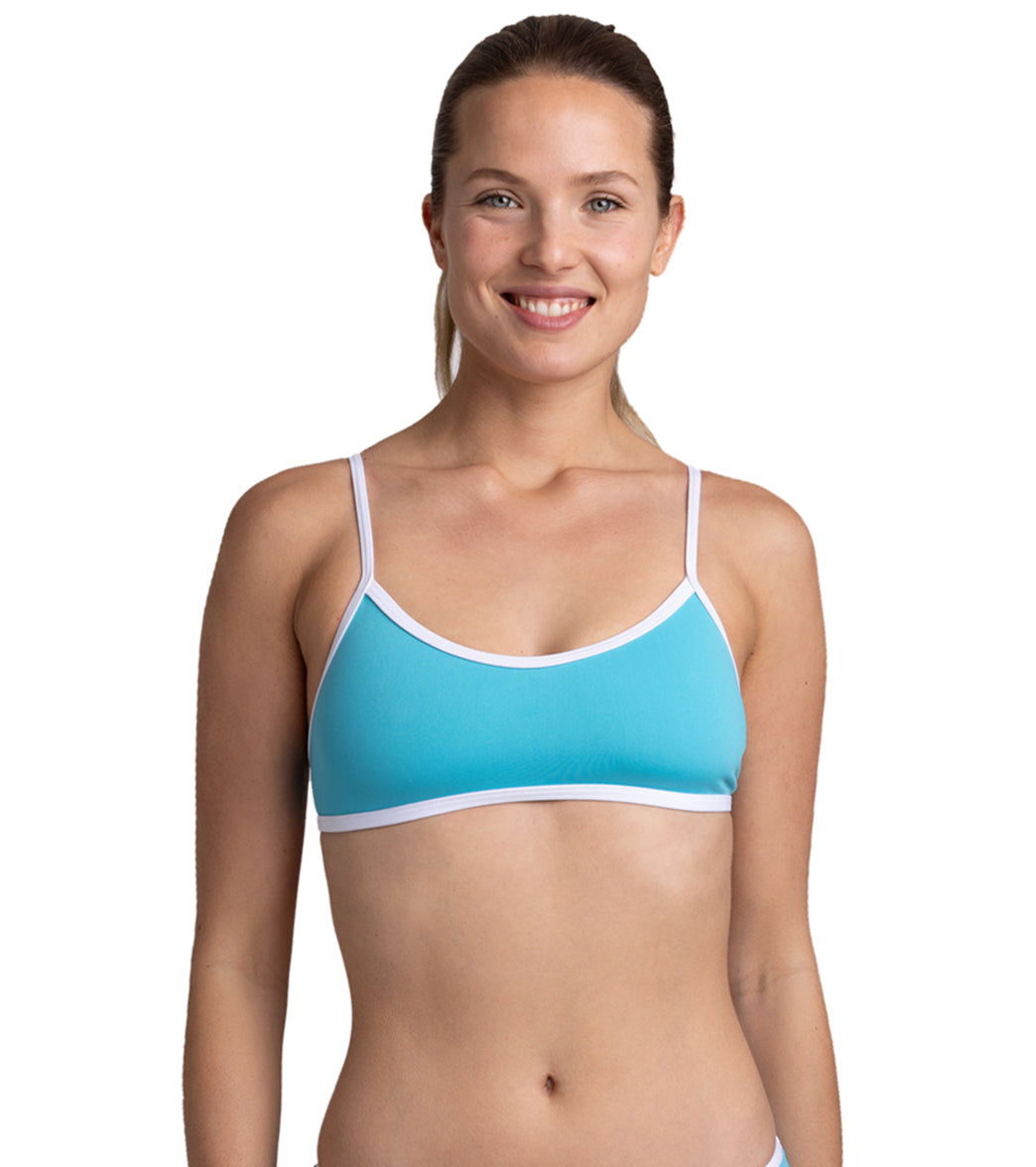 JOLYN Women's Jocelyn Contrast Bikini Top