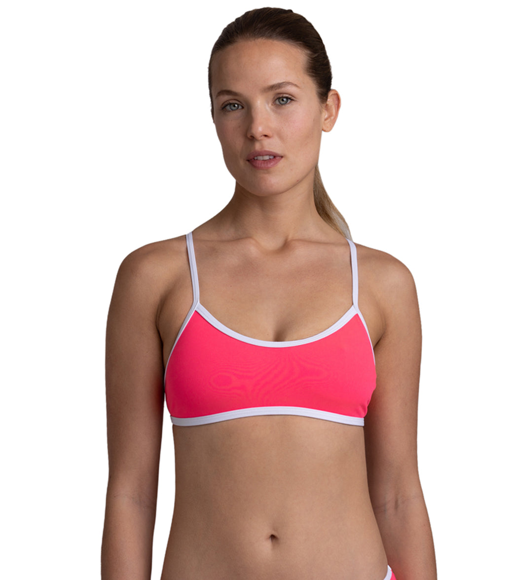 JOLYN Women's Jocelyn Contrast Bikini Top