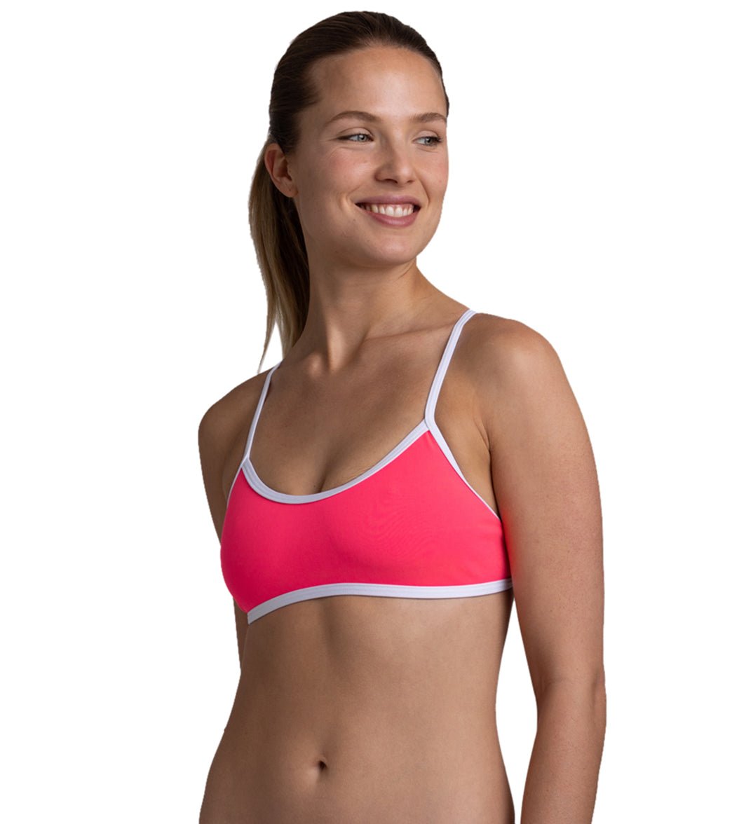 JOLYN Women's Jocelyn Contrast Bikini Top