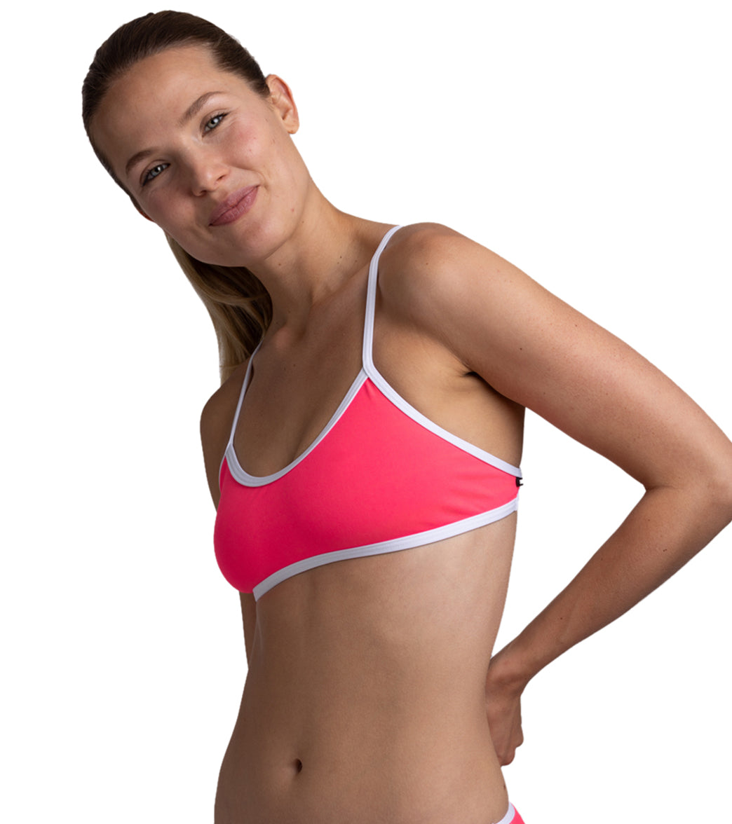 JOLYN Women's Jocelyn Contrast Bikini Top