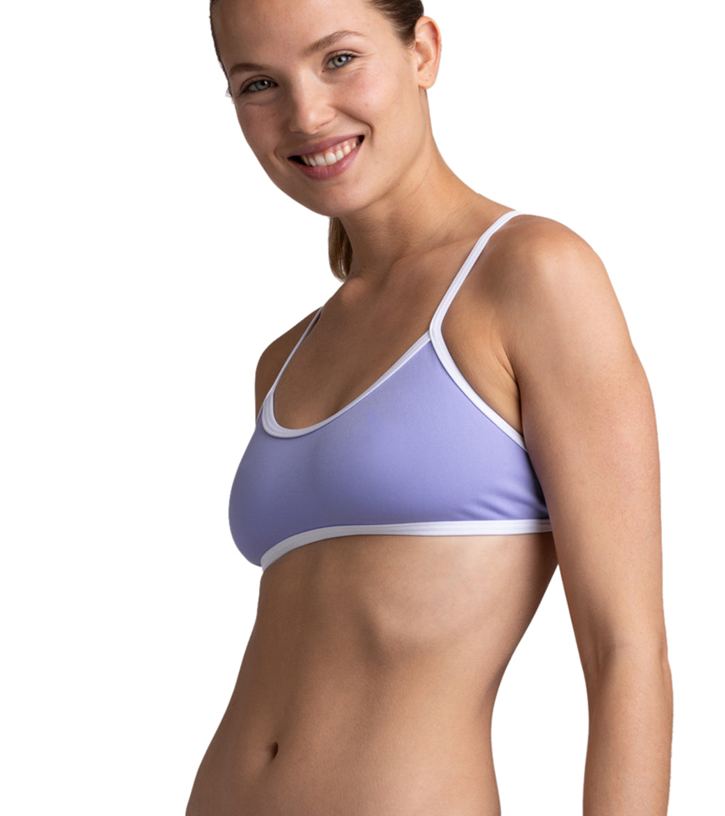 JOLYN Women's Jocelyn Contrast Bikini Top