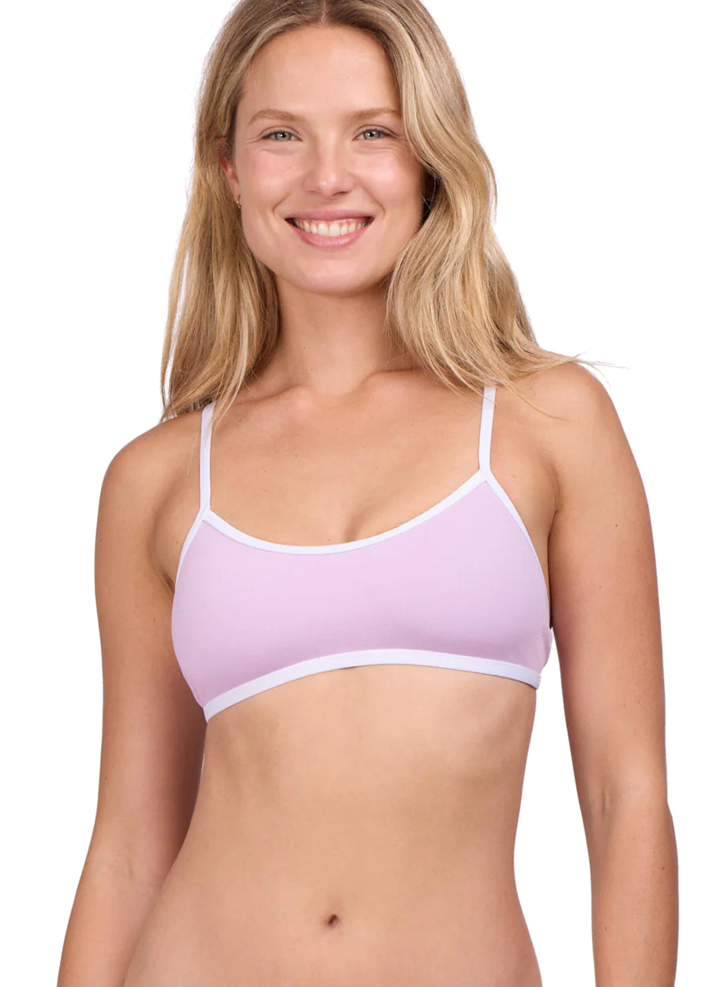 JOLYN Women's Jocelyn Contrast Bikini Top
