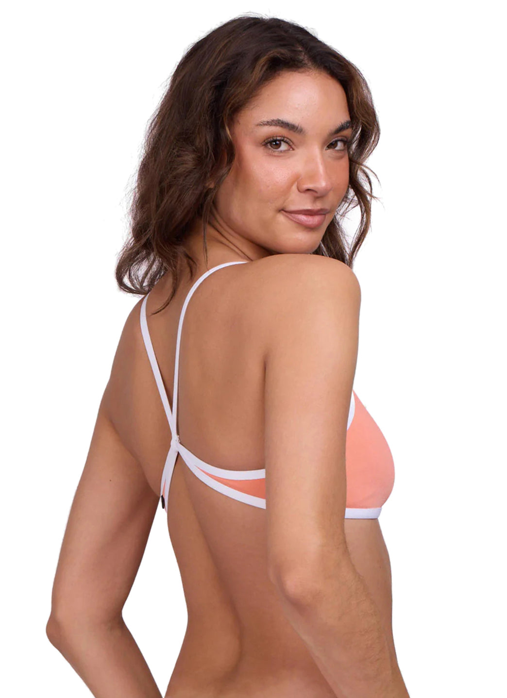 JOLYN Women's Jocelyn Contrast Bikini Top