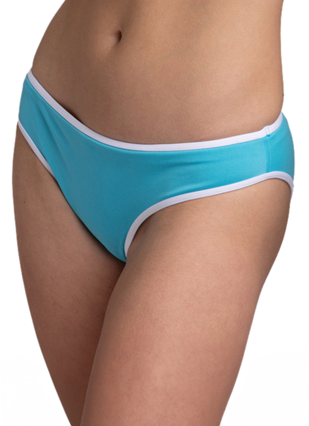 JOLYN Women's Whitney Contrast Bikini Bottom