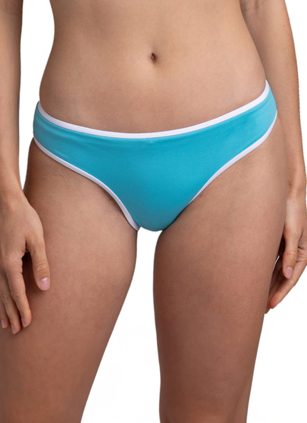 JOLYN Women's Whitney Contrast Bikini Bottom