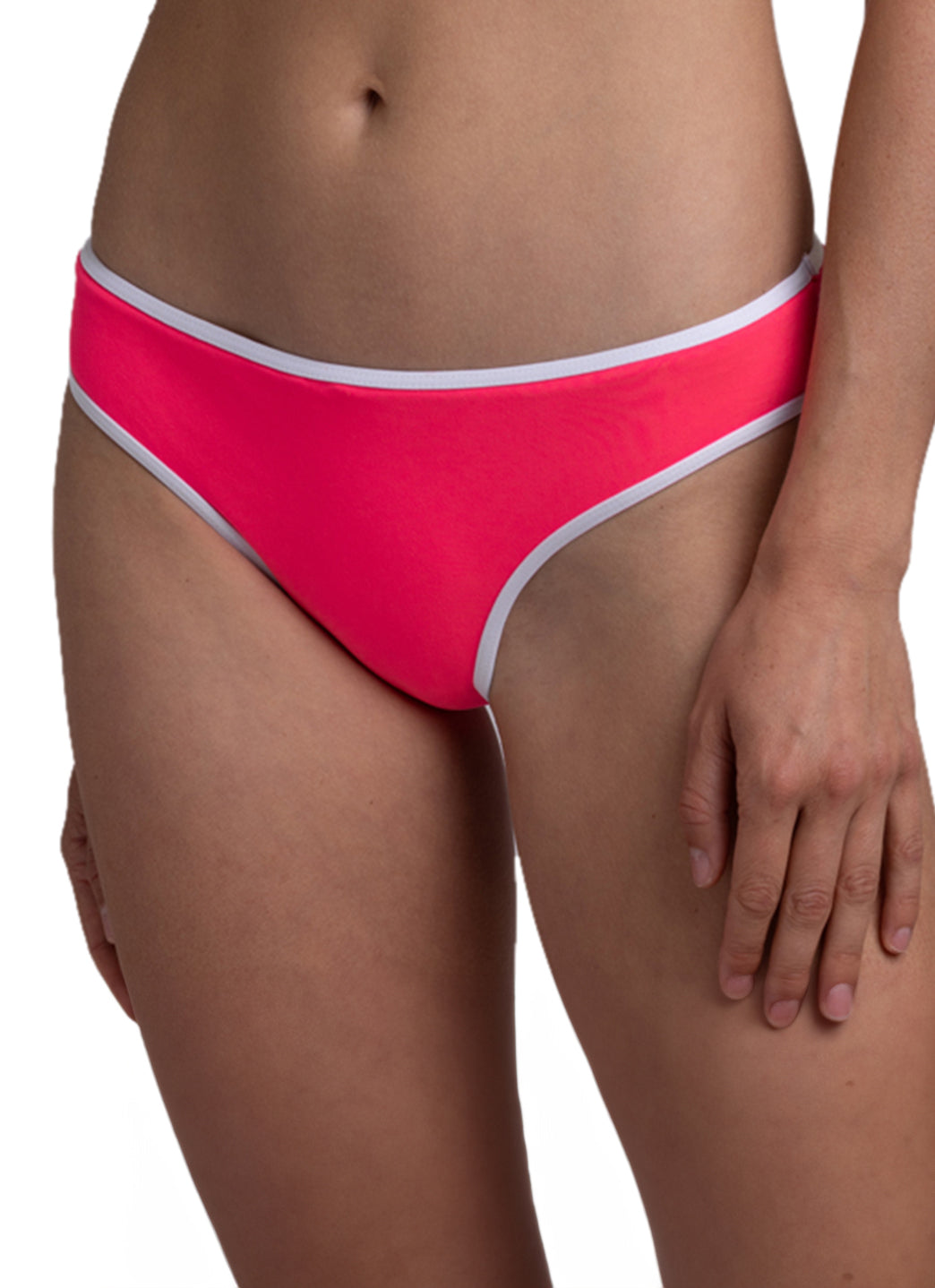 JOLYN Women's Whitney Contrast Bikini Bottom