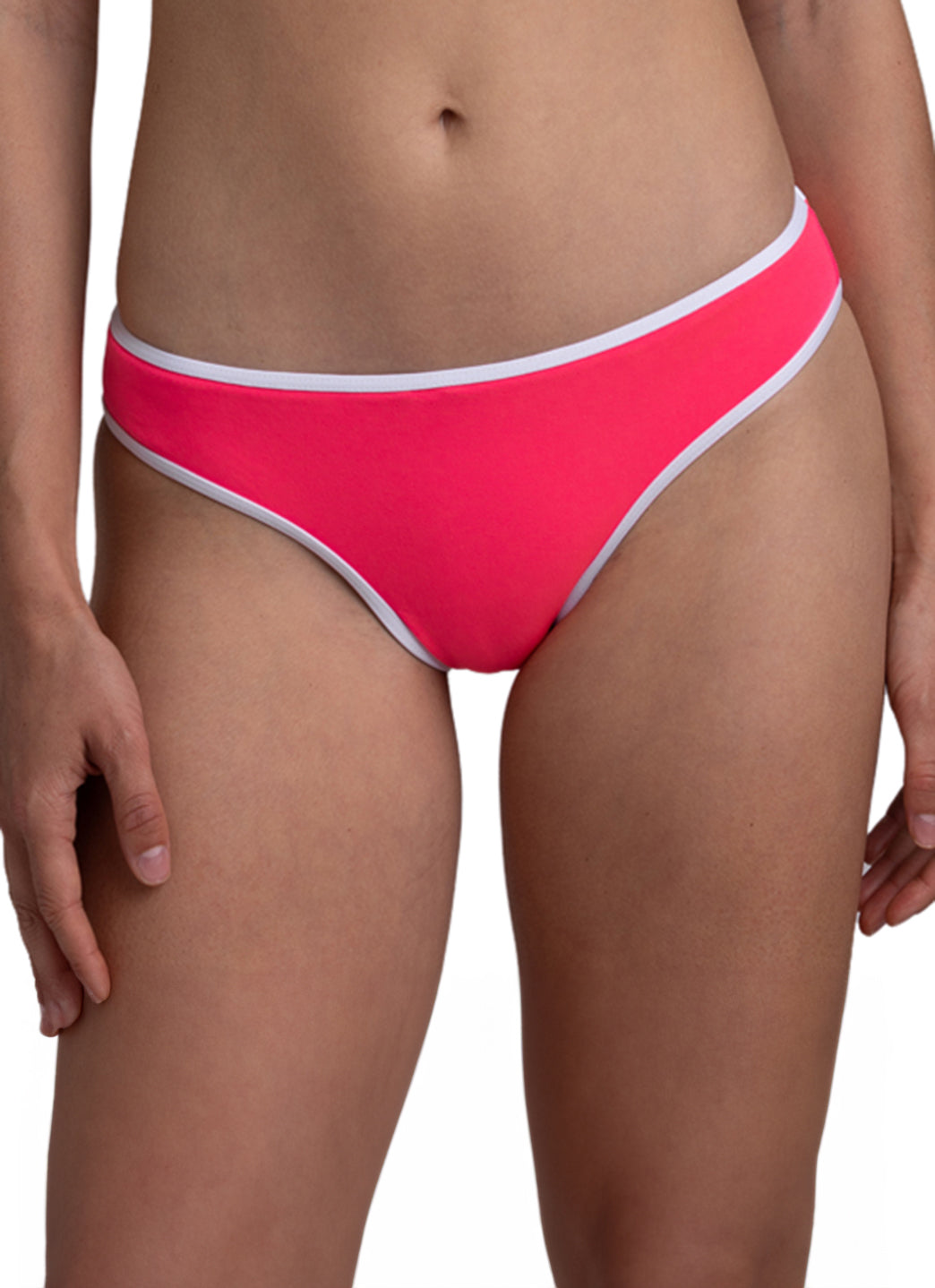 JOLYN Women's Whitney Contrast Bikini Bottom