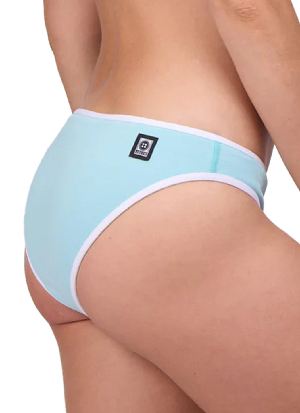 JOLYN Women's Whitney Contrast Bikini Bottom