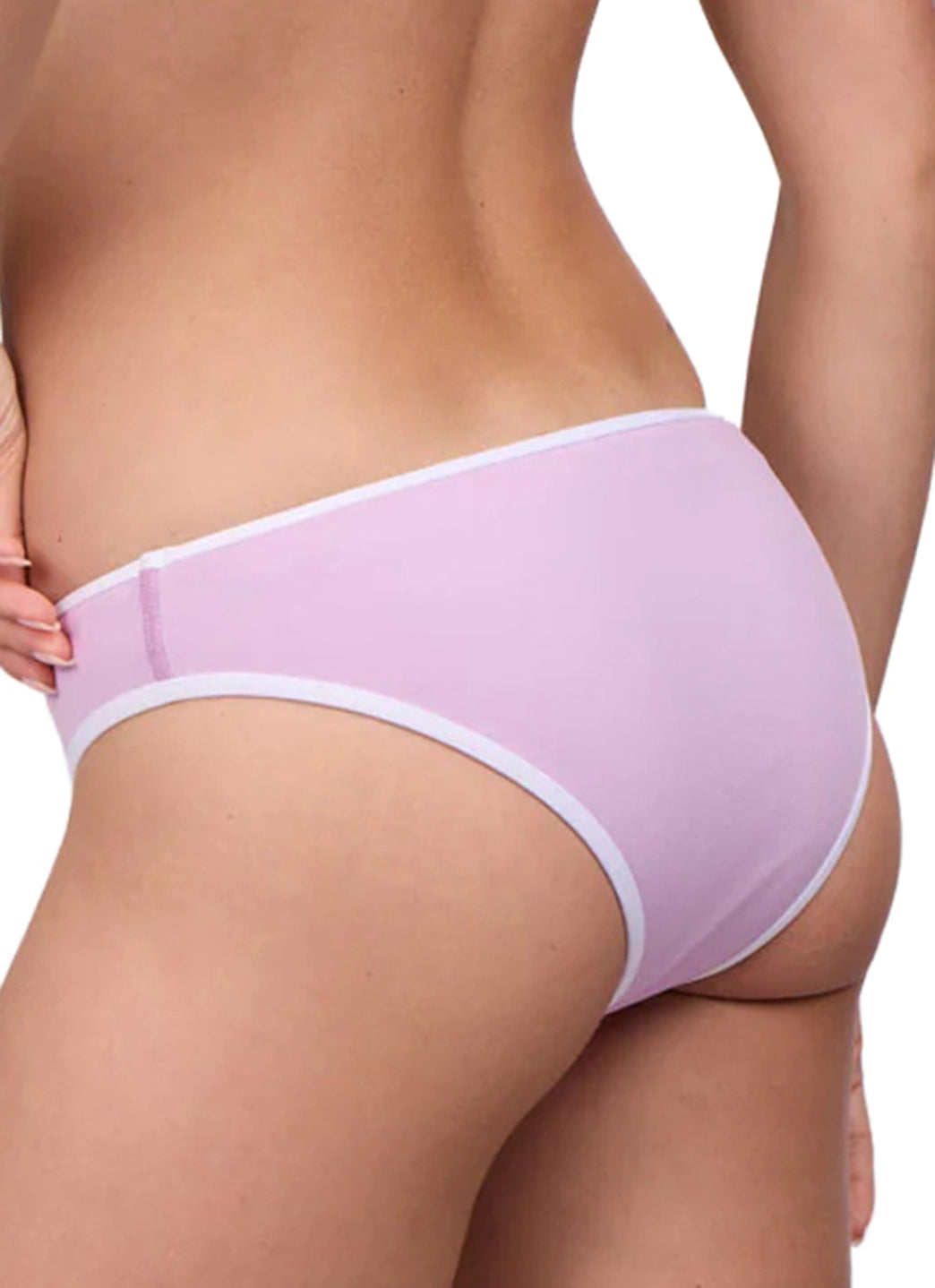 JOLYN Women's Whitney Contrast Bikini Bottom