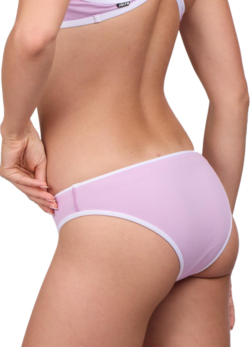 JOLYN Women's Whitney Contrast Bikini Bottom
