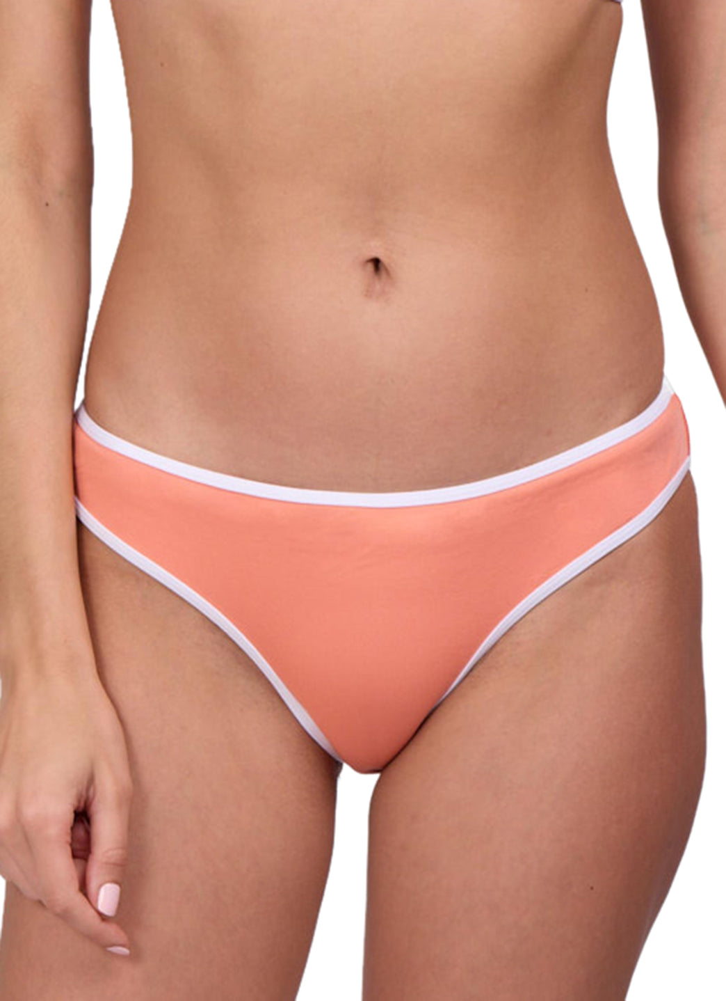 JOLYN Women's Whitney Contrast Bikini Bottom