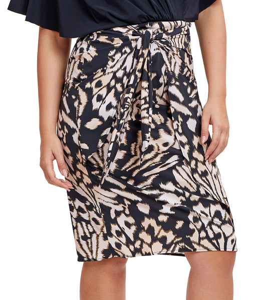 Gottex Modest Women's Long Wrap Tie Swim Skirt