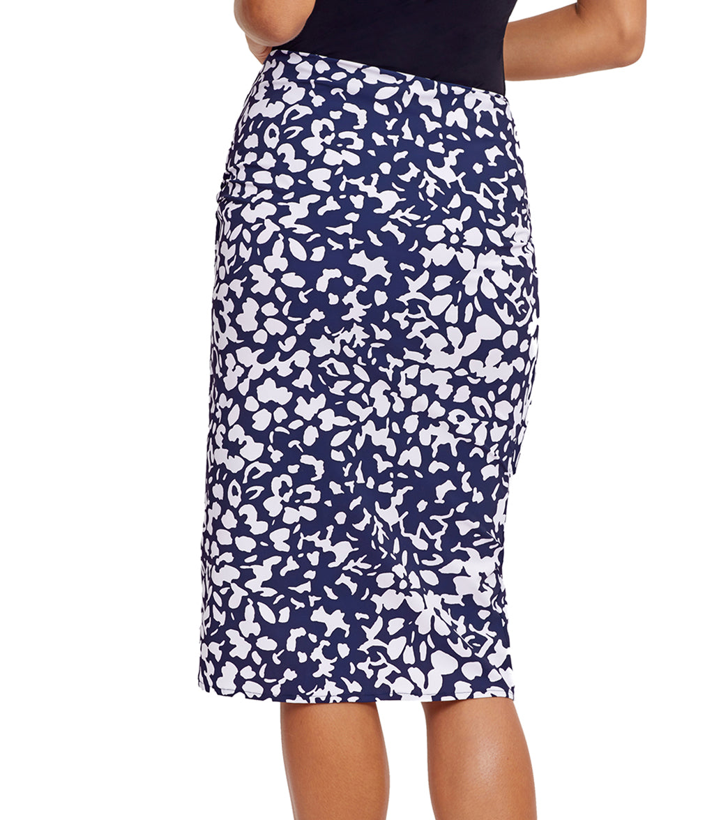 Gottex Modest Women's Long Wrap Tie Swim Skirt