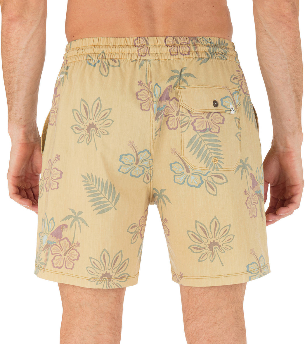 Hurley Men's 17" Phantom Naturals Cannonball Swim Trunks