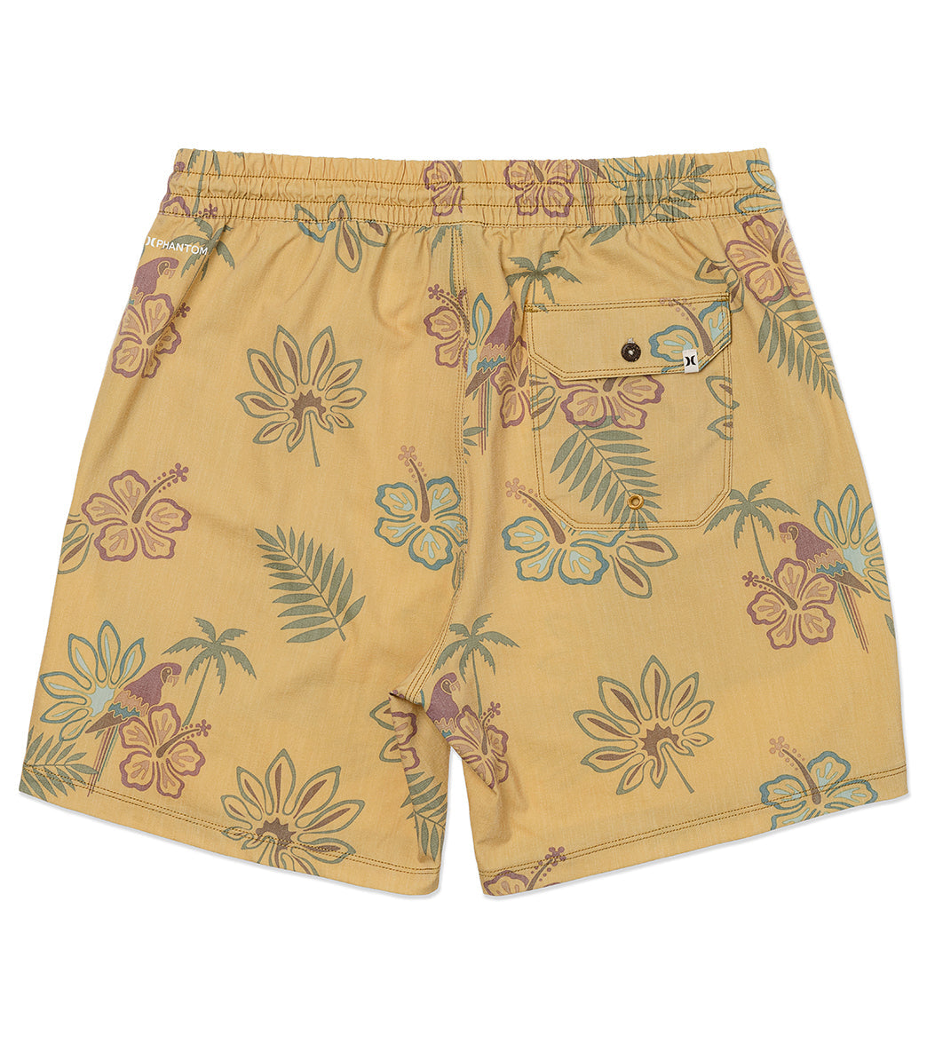 Hurley Men's 17" Phantom Naturals Cannonball Swim Trunks