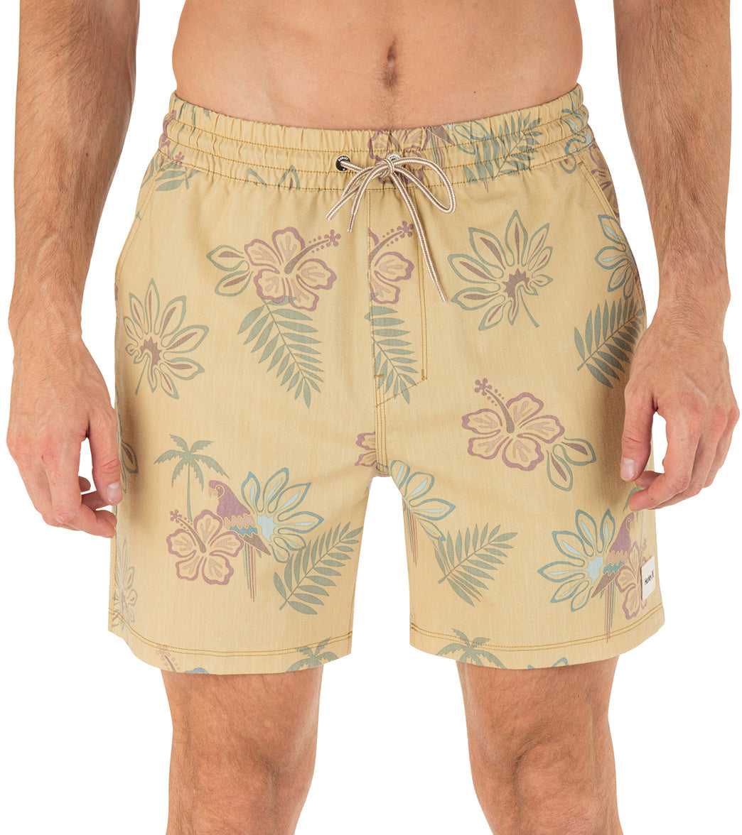Hurley Men's 17" Phantom Naturals Cannonball Swim Trunks