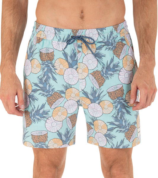 Hurley Men's 17" Phantom Naturals Cannonball Swim Trunks