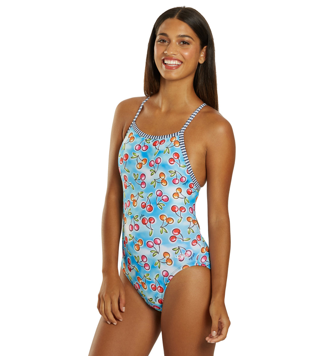Dolfin Women's V-2 Back One Piece Swimsuit
