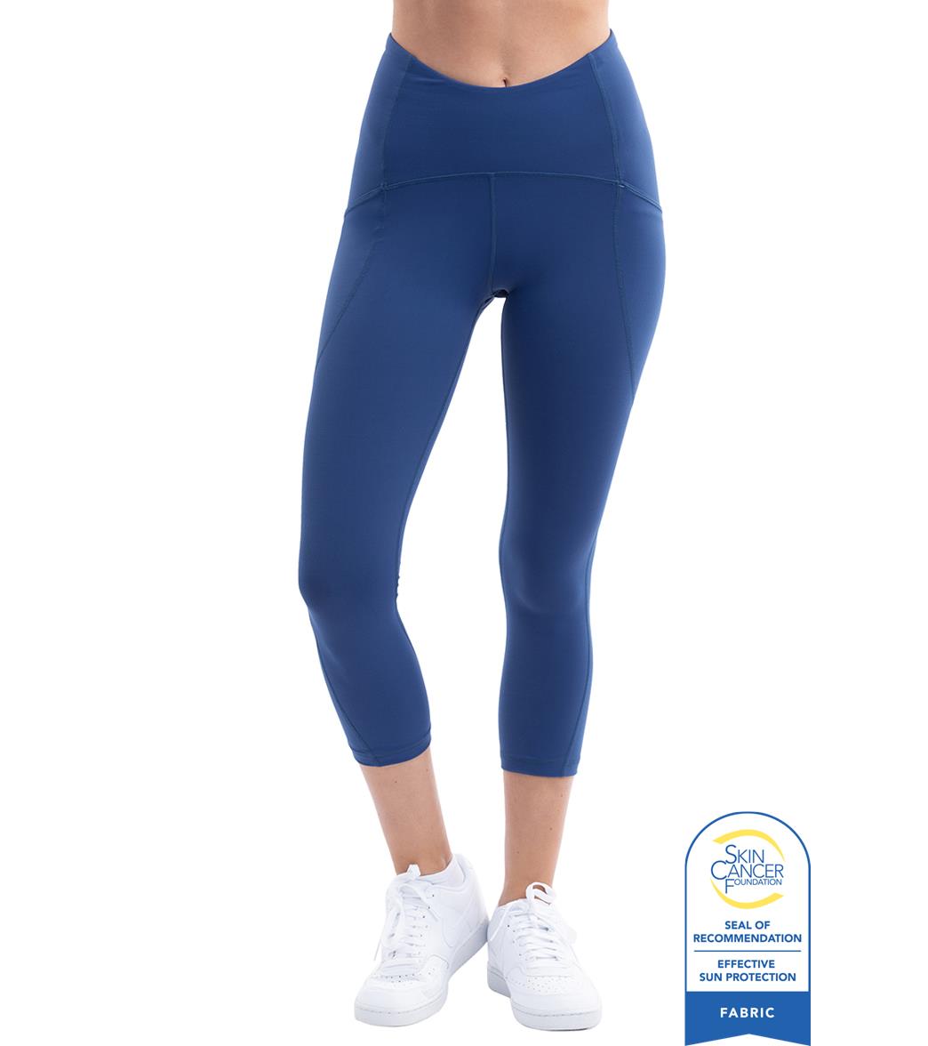 Bloq UV Women's Compression Capri Swim Tights