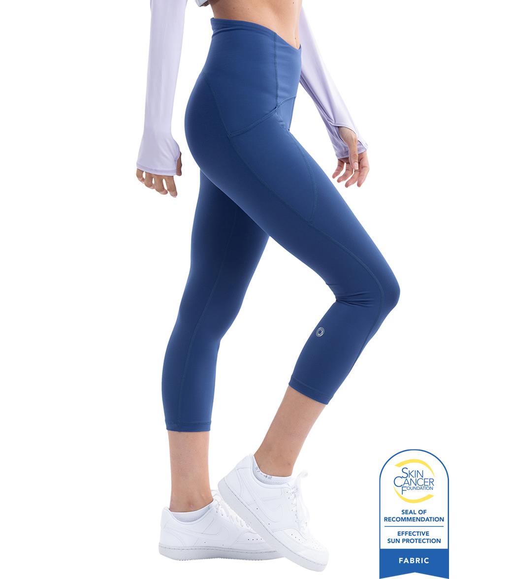 Bloq UV Women's Compression Capri Swim Tights