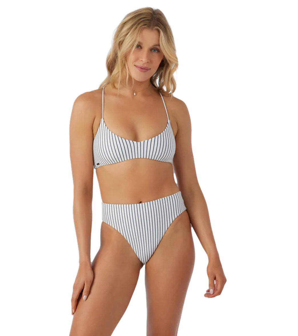 O'Neill Women's Swim Saltwater Essentials Max Printed Bikini Bottom