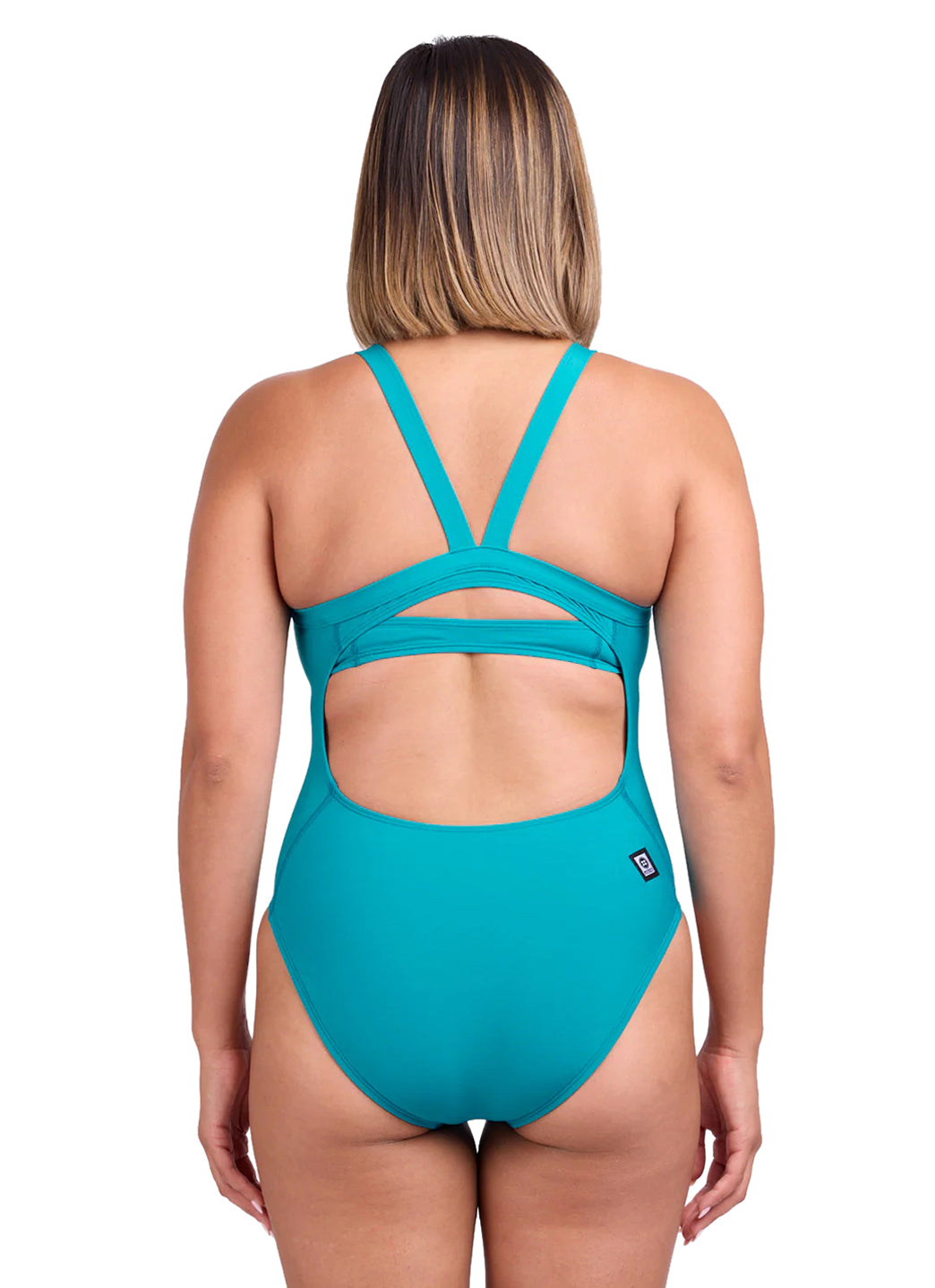 JOLYN Women's Caroline Solid One Piece Swimsuit