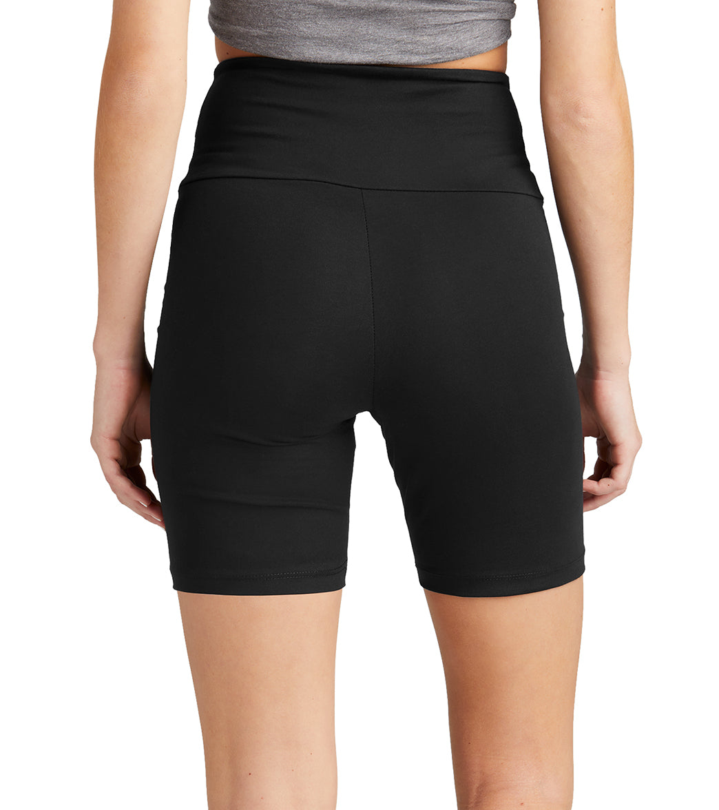 District Women's Flex High-Waist Bike Shorts