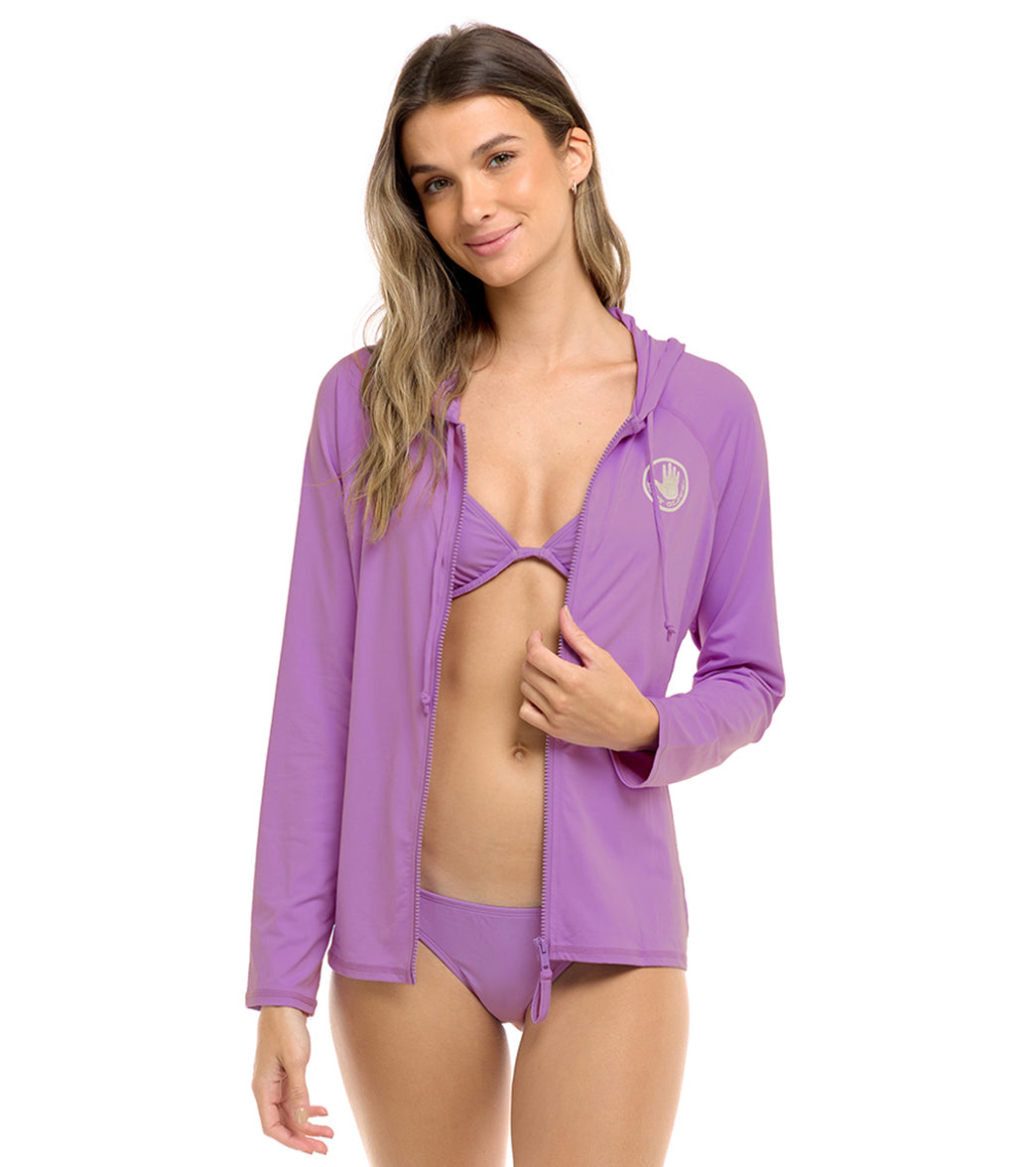 Body Glove Women's Smoothies Mandie Hoodie Rash Guard