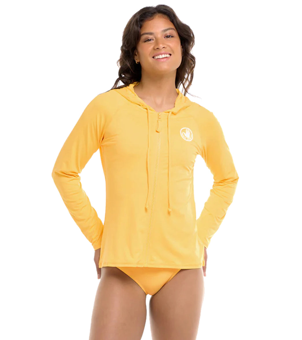 Body Glove Women's Smoothies Mandie Hoodie Rash Guard