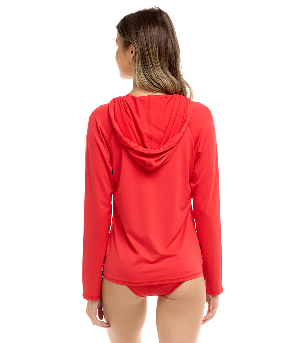 Body Glove Women's Smoothies Mandie Hoodie Rash Guard