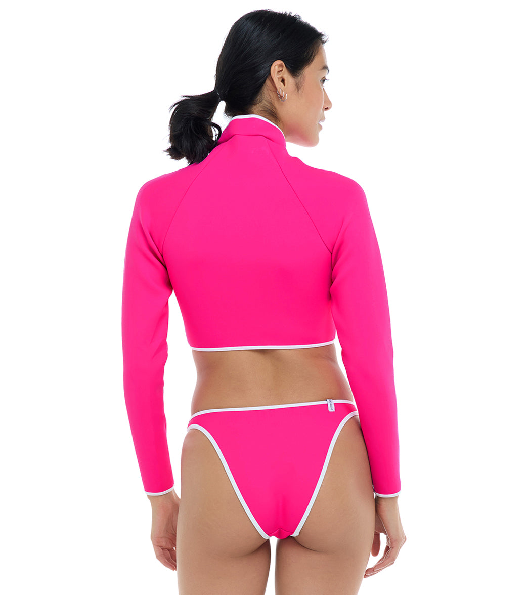 Body Glove Women's Undersea Modern Love Crop Rash Guard