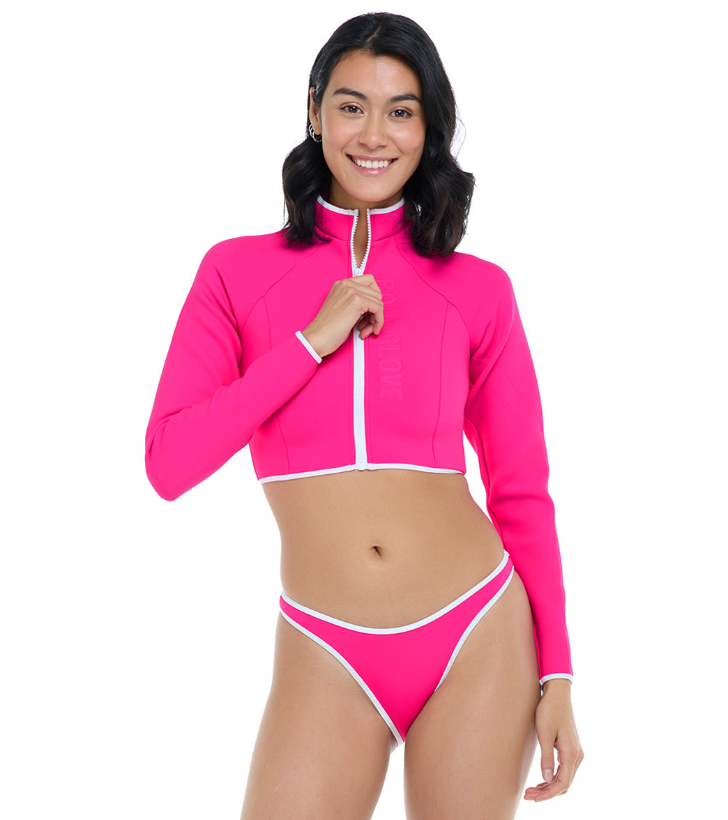 Body Glove Women's Undersea Modern Love Crop Rash Guard