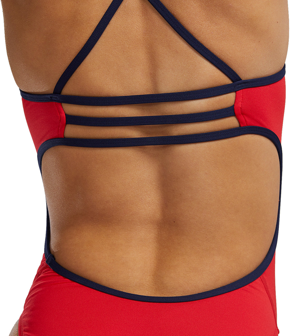 TYR USA Women's Solid Trinityfit One Piece Swimsuit