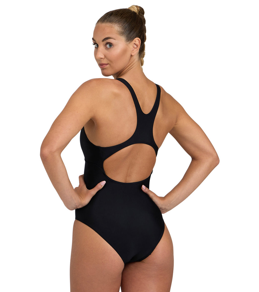 Arena Women's Solid Control Pro Back Chlorine Resistant One Piece Swimsuit