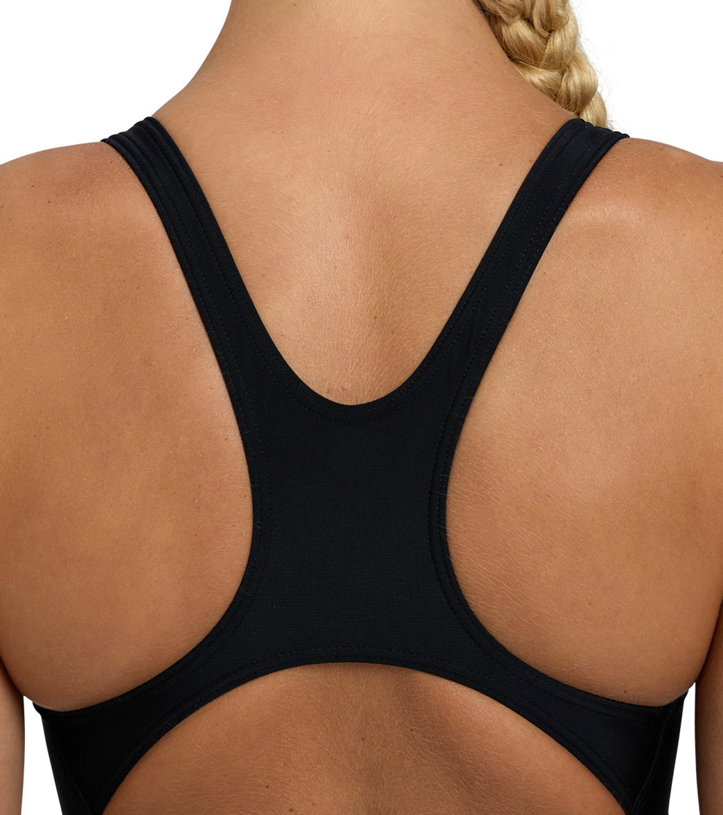 Arena Women's Solid Control Pro Back Chlorine Resistant One Piece Swimsuit