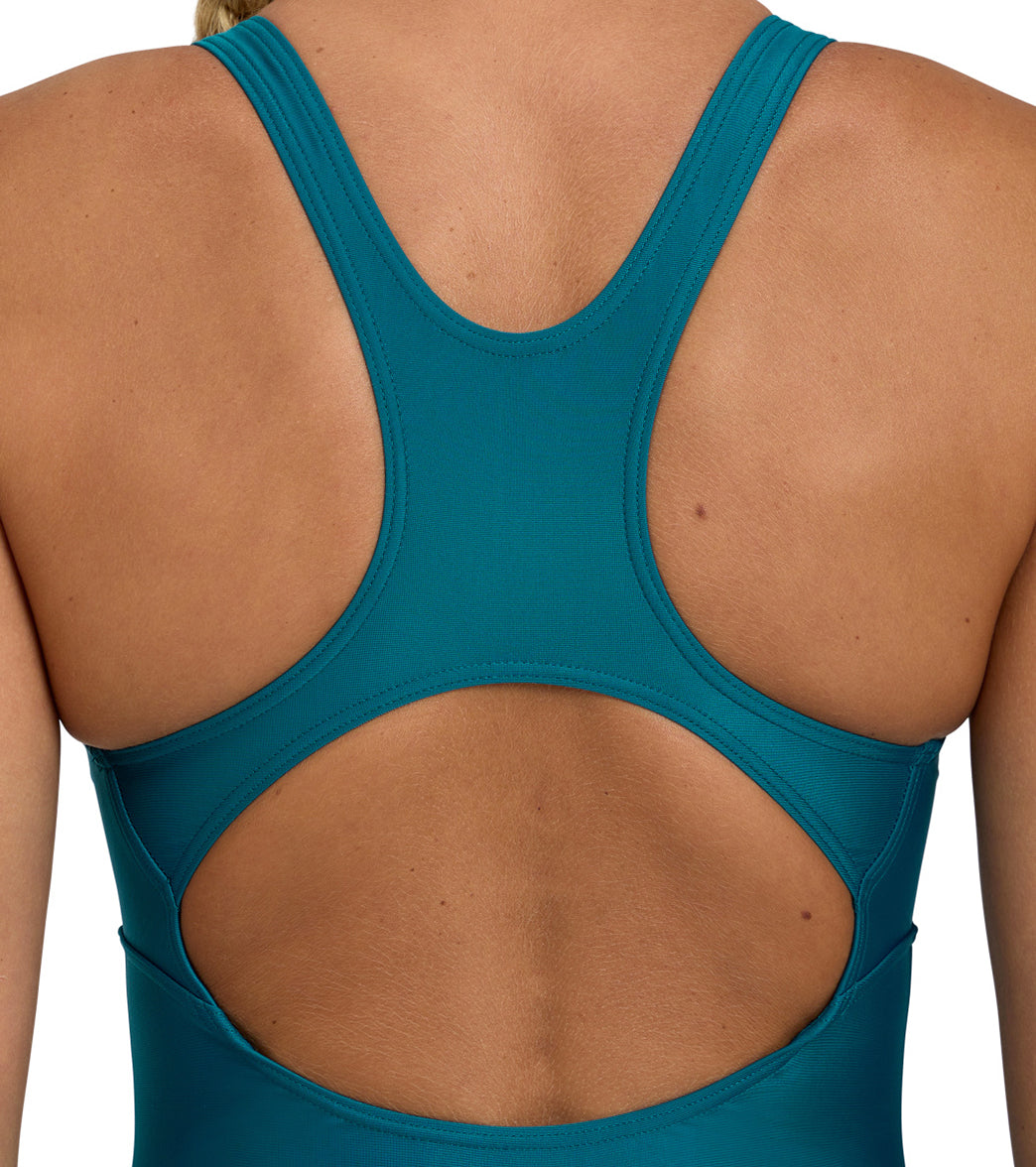Arena Women's Solid Control Pro Back Chlorine Resistant One Piece Swimsuit